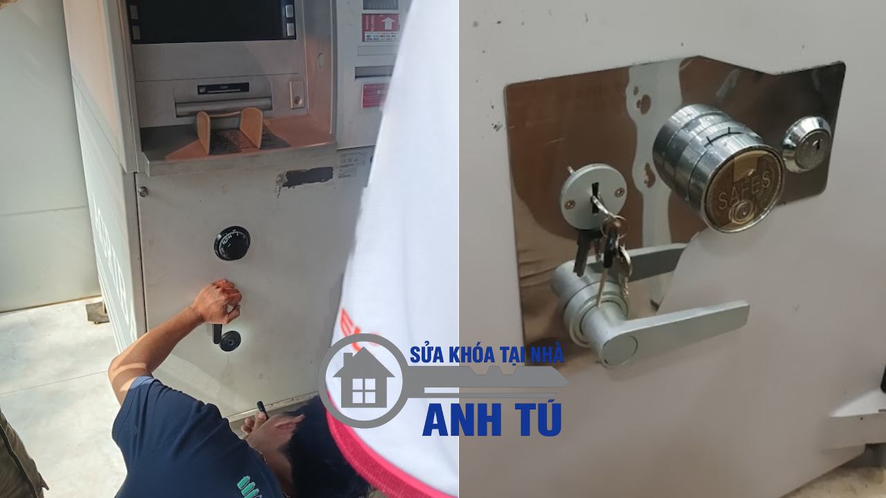 Gãy chìa trong ổ khóa két sắt xử lý an toàn