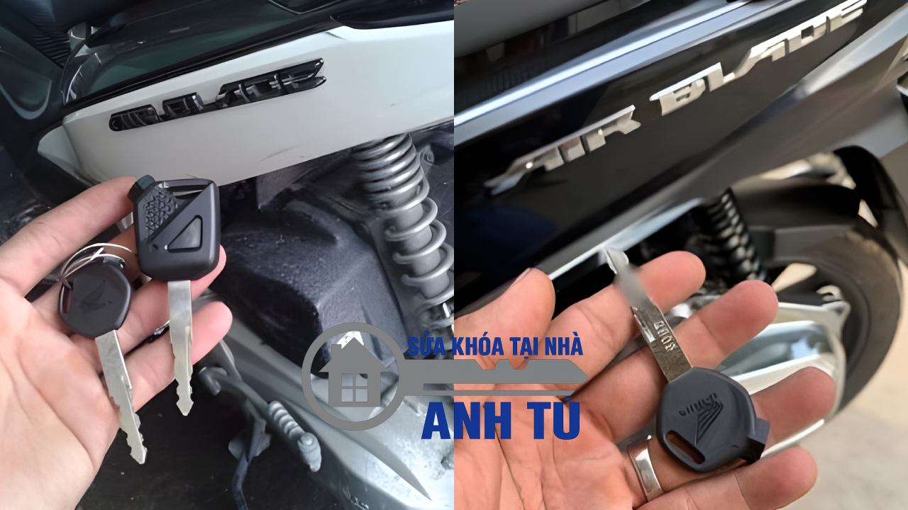 Làm chìa khóa xe máy dự phòng để tránh mất chìa