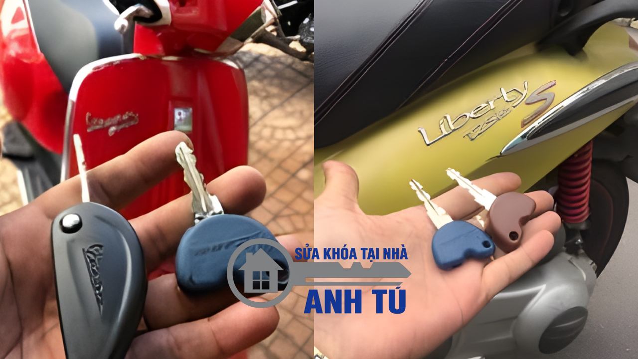 Làm chìa khóa xe máy khi mất hết chìa