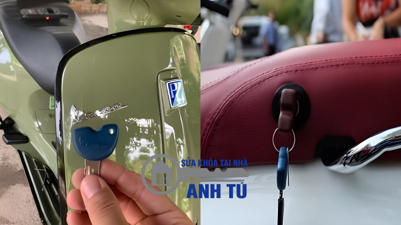 Làm chìa khóa xe Piaggio