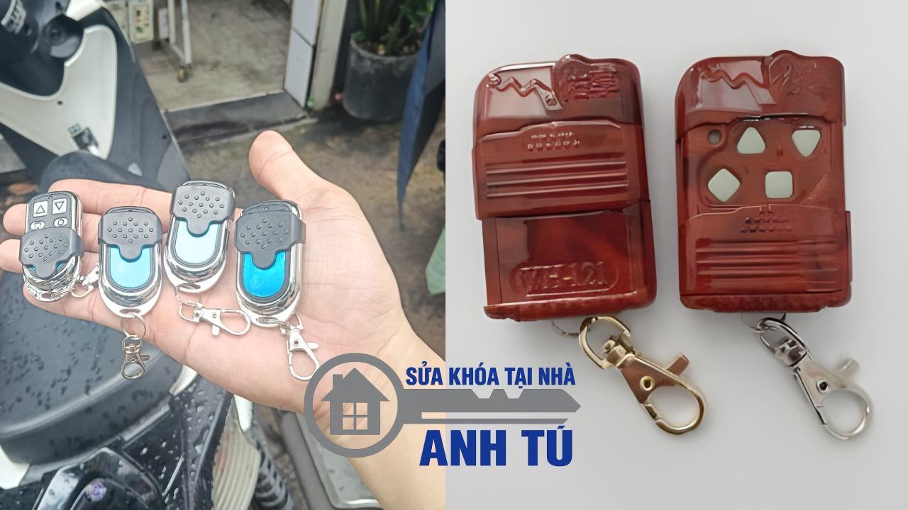 Làm remote cửa cuốn
