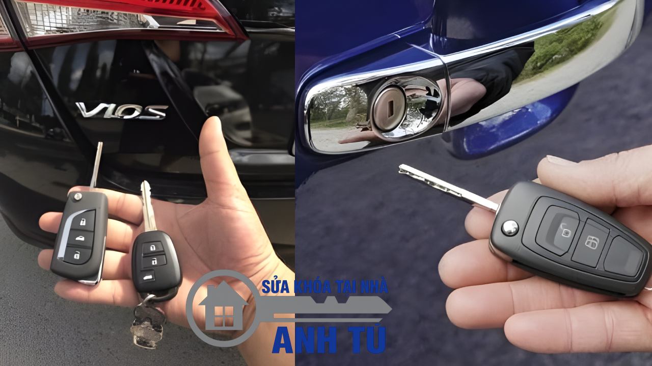 Mất hết chìa ô tô làm lại theo xe đúng quy trình kỹ thuật