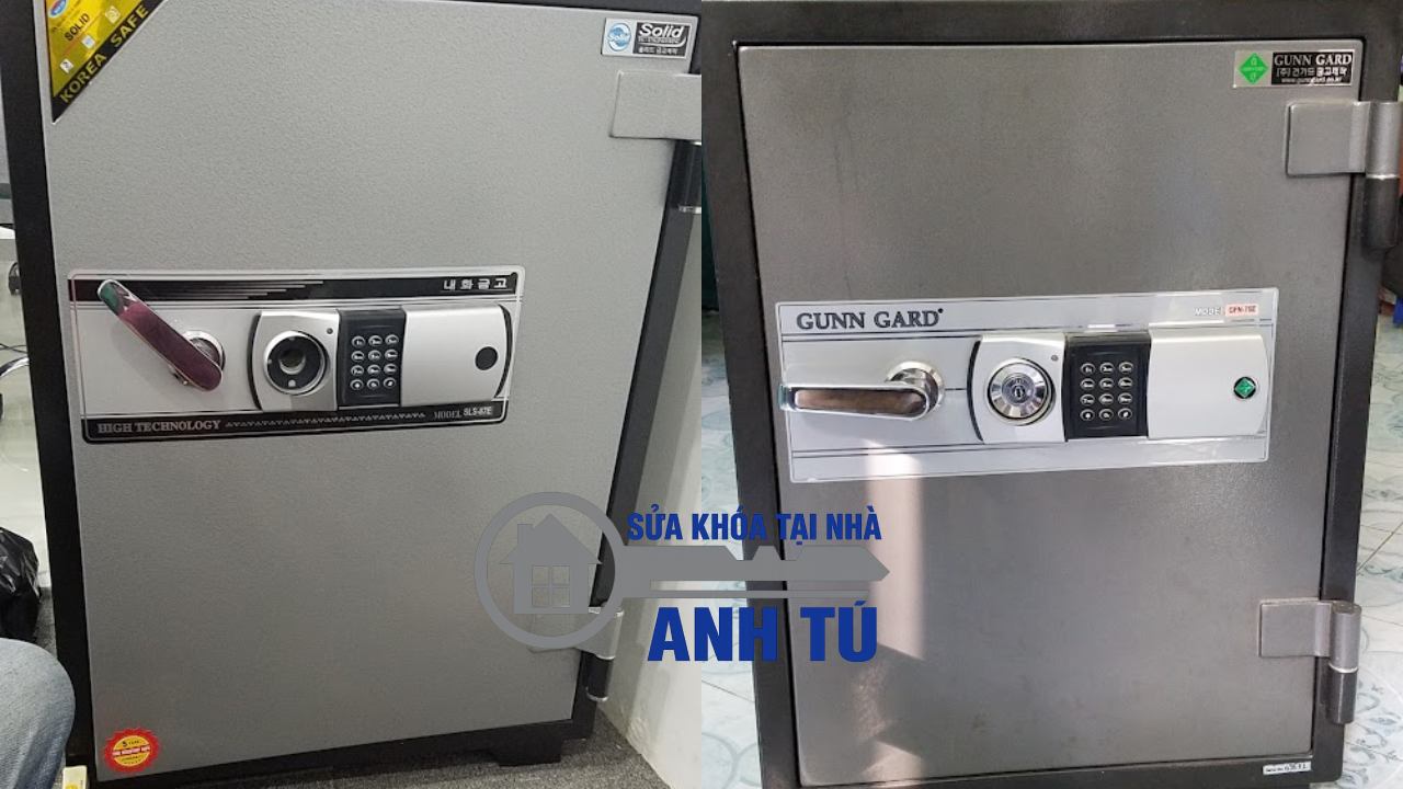 Mở két sắt điện tử quên mã đúng kỹ thuật
