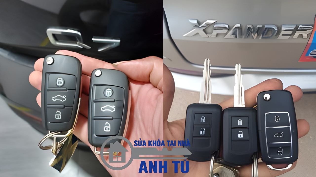 Sửa chìa ô tô hư vỏ nút bấm chập chờn để dùng ổn định