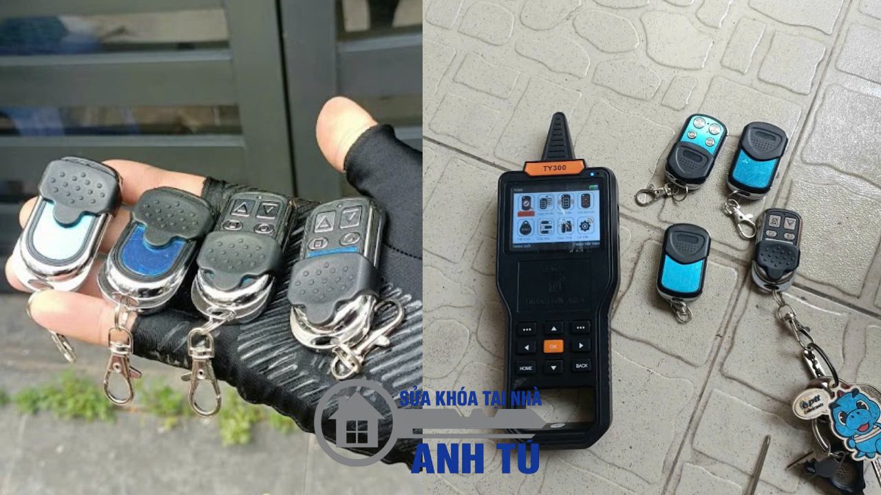 Thay pin remote cửa cuốn tại nhà giúp bấm nhạy hơn